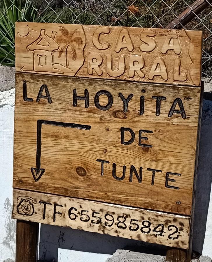 Casa Rural La Hoyita De Tunte Сан-Бартоломе Экстерьер фото